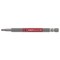 Eight Tool EX-IMPACT HIGH IMPACT TORX BIT 6.35MM SHANK 9&13MM GROOVE COLOR CODED, T15 X 100MM OAL RED EA-310C T15 x 100 - alternate 1